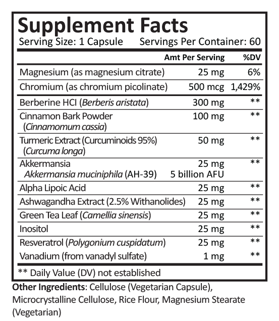 Metabolic G3A - Blood Sugar & Metabolic Support