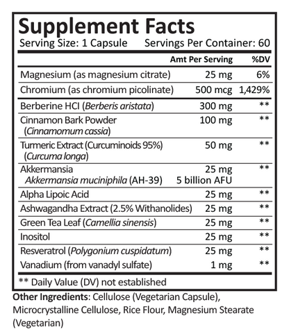 Metabolic G3A - Blood Sugar & Metabolic Support